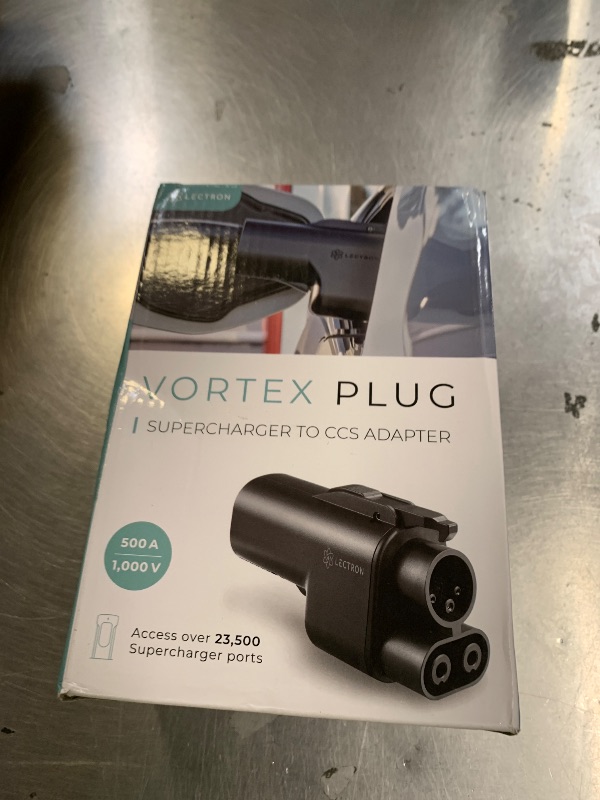 Photo 1 of Lectron NACS to CCS Electric Vehicle Adapter - 500 Amps / 1,000V - Compatible with Tesla Superchargers - Fast Charge CCS1 EVs with Vortex Plug [Check with Your Automaker for Compatibility]