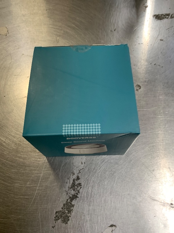 Photo 1 of BGOVERSS White Noise Sound Machine with 20 Soothing Sounds, 10 Colors Night Light Sleep Machines Home Office Travel, 5 Timers and Memory Feature Sound Machine for Nursery Baby Kids Adults (White)