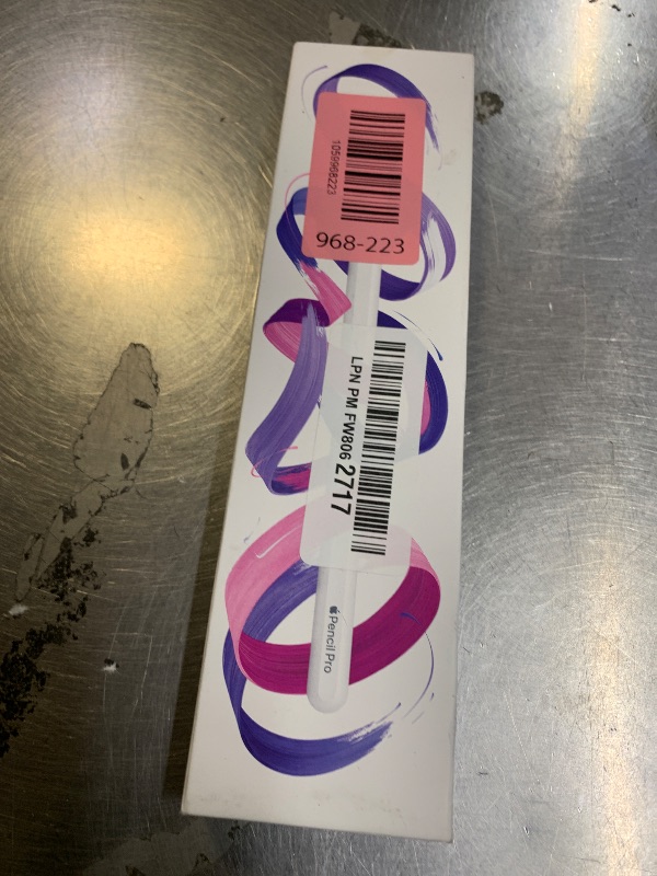 Photo 1 of Apple Pencil Pro: Latest Model - Device Compatibility Check Required - Pixel-Perfect Precision, Tilt and Pressure Sensitivity, Perfect for Note-Taking, Drawing, and Art. Charges and Pairs Magnetically