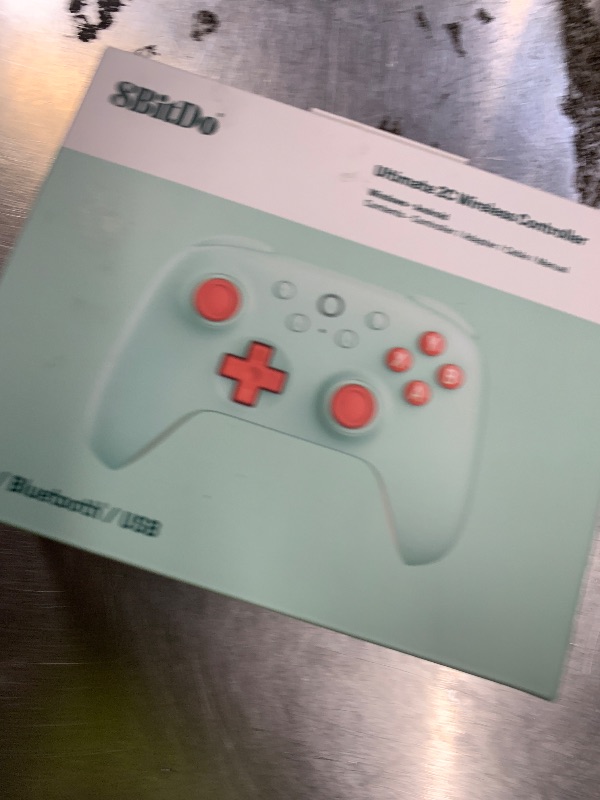 Photo 1 of 8Bitdo Ultimate 2C Wireless Controller for Windows PC and Android, with 1000 Hz Polling Rate, Hall Effect Joysticks and Triggers, and Remappable L4/R4 Bumpers (Mint)