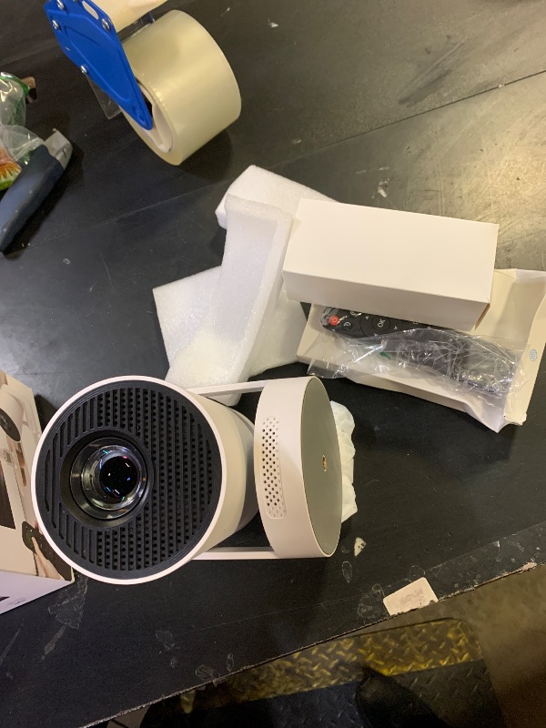 Photo 1 of ?Electric Focus?Mini Projector, Support 4K 1080P, 210 ANSI Portable Projector with WiFi and Bluetooth, Auto Keystone Correction Video Projector, Compatible with Smartphone,TV Stick,Laptop