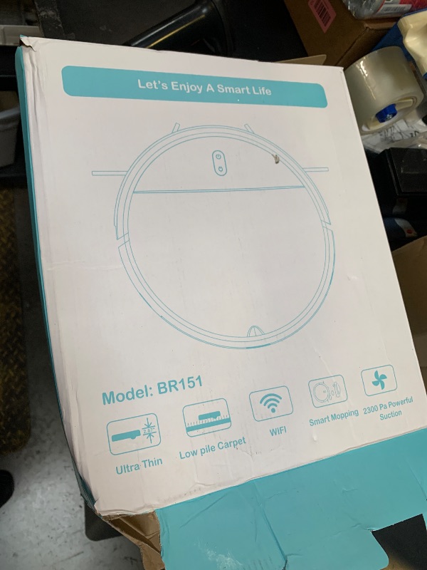 Photo 1 of MAMNV Robot Vacuum and Mop Combo, 2 in 1 Robotic Vacuum Cleaner with Schedule, App/Alexa/Voice Control, Ideal for Hard Floor, Pet Hair, Carpet