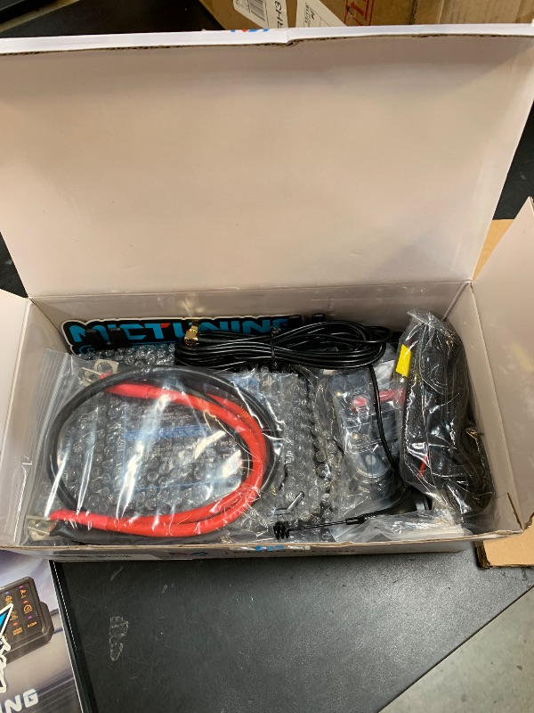 Photo 1 of MICTUNING P1s-AC Wireless 12 Gang Switch Panel, 433MHz Remote Control Range Up to 265FT Plug and Play 12v Multifunction Toggle Momentary Pulsed Strobe Circuit Control Relay System Box for Car Truck RV