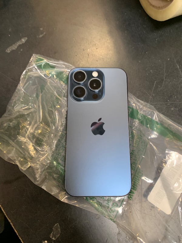 Photo 1 of Apple iPhone 15 Pro, 128GB, Blue Titanium - Unlocked (Renewed)