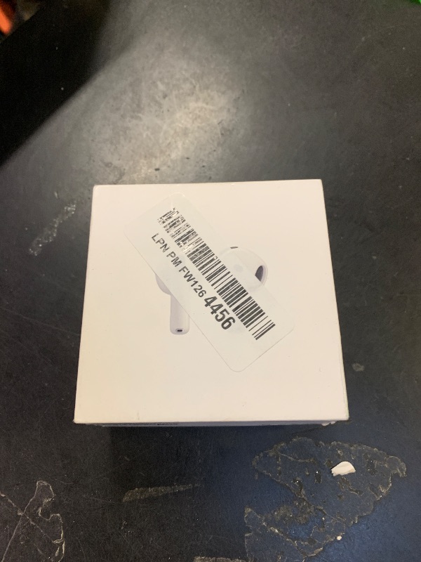 Photo 1 of **USED, SEE NOTES** Apple AirPods 4 Wireless Earbuds, Bluetooth Headphones, Personalized Spatial Audio, Sweat and Water Resistant, USB-C Charging Case, H2 Chip, Up to 30 Hours of Battery Life, Effortless Setup for iPhone