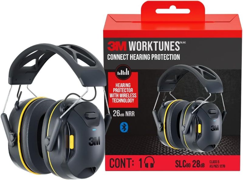 Photo 1 of Peltor Sport Tactical 500 Bluetooth Hearing Protection Ear Muffs, 25 dB Noise Reduction Rating, Electronic Hearing Protection Headphones for Shooting, Hunting, Mowing, Construction, Concerts, & More
