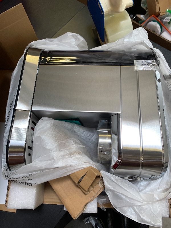 Photo 1 of CASABREWS CM5418 Espresso Machine 20 Bar, Compact Espresso Maker with Steam Milk Frother, Stainless Steel Coffee Machine with 34oz Removable Water Tank for Cappuccino, Gift for Women or Men, Silver