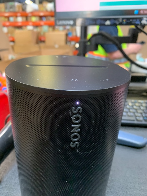 Photo 1 of Sonos Era 100 - Black - Wireless, Alexa Enabled Smart Speaker