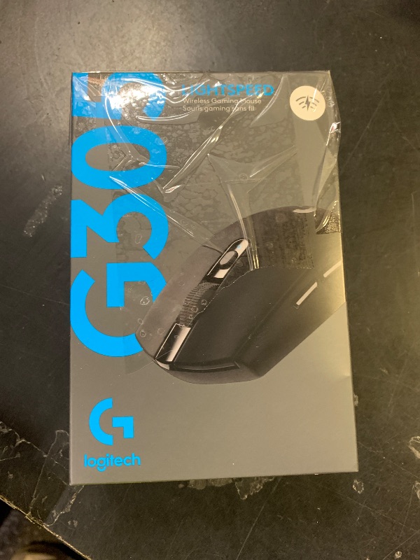 Photo 1 of Logitech G305 Lightspeed Wireless Gaming Mouse, Hero Sensor, 12,000 DPI, Lightweight, 6 Programmable Buttons, 250h Battery, On-Board Memory, Compatible with PC, Mac - Black