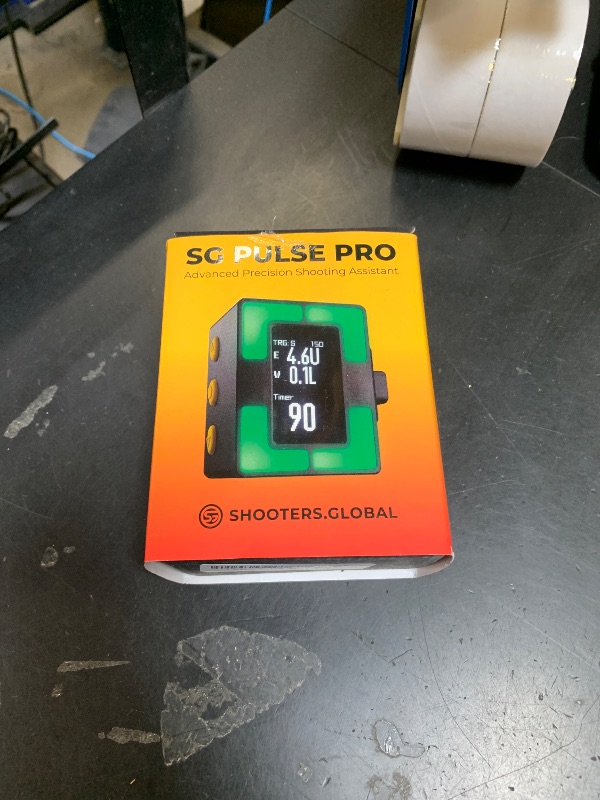 Photo 1 of Shooters Global SG Pulse Pro | Precision Shooting Assistant.Stage Timer, Electronic Anti Cant Rifle Level, Electronic DOPE Card, Stability Tracker & Free Mobile app (Mounting Hardware only)