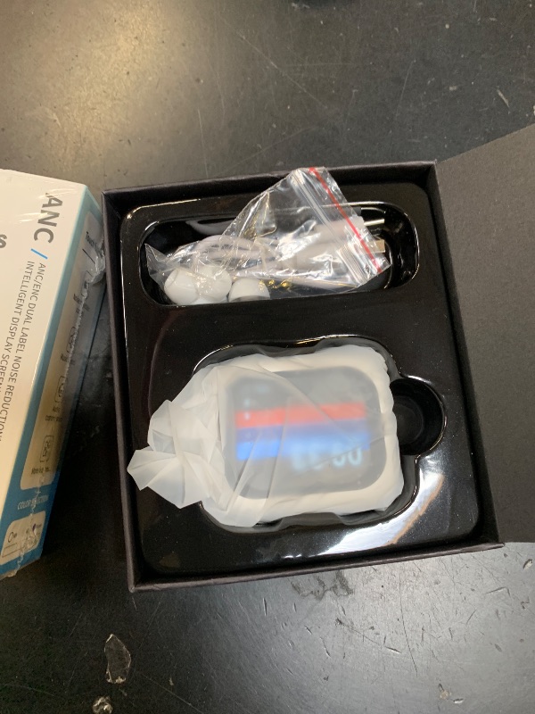 Photo 1 of AI LCD Real Time Language Translator Earbuds, AI Language Translator Earphone 3-in-1 Accents & Long Battery Life Translation Earbuds TWS 144 Languages & 8 Offline for Travel Business?White?