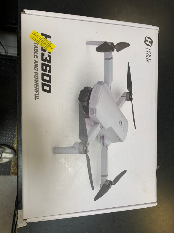 Photo 1 of Holy Stone HS360D GPS Drones With 4K Camera For Adults, 249g RC Quadcopter with 80-Min Flight Time, 20000ft Range FPV Transmission Beginner Drone, Auto Return, 2 Batteries, Upgraded HS360S