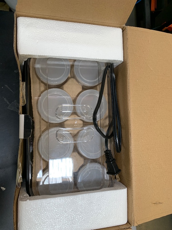 Photo 1 of Yogurt Maker with Adjustable 48H Time & Temp Control, Digital Yogurt Maker Machine with 8×6oz Glass Jars, Make Healthy Yogurt for Family, Pecfcet Gifts for Friends