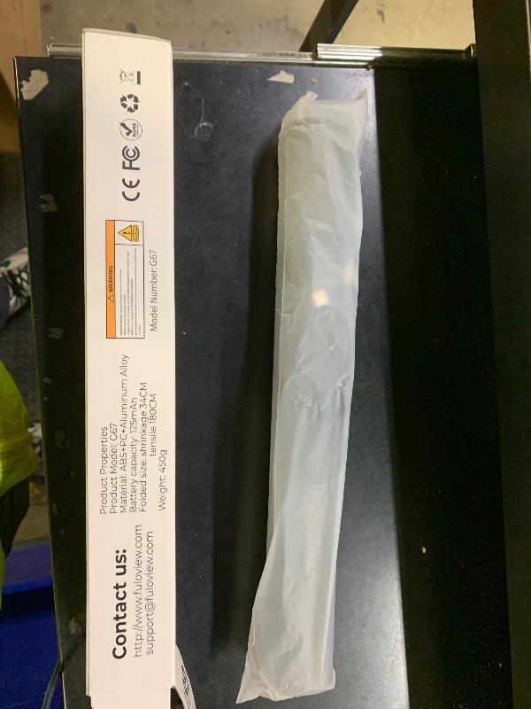 Photo 1 of Fuloview Auto Face Tracking Tripod,67''Phone Tripod for iPhone,360° Rotation Follows Your Movement,Bluetooth Remote,Phone Holder for Vlog,Live Streaming, Video Call,Content Creators.