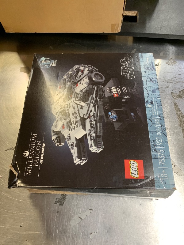 Photo 1 of LEGO Star Wars Millennium Falcon A New Hope 25th Anniversary Collectable Model - DIY Building Sets for Adults, Men & Women, Ages 18+ - Comes with Display Stand - Star Wars Gift - 75375