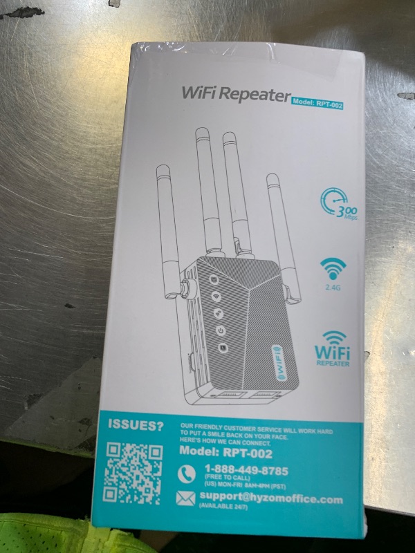 Photo 1 of WiFi Extender Signal Booster - 10K Sq.Ft Coverage | Easy Setup Internet Extender WiFi Repeater Works with Any Router