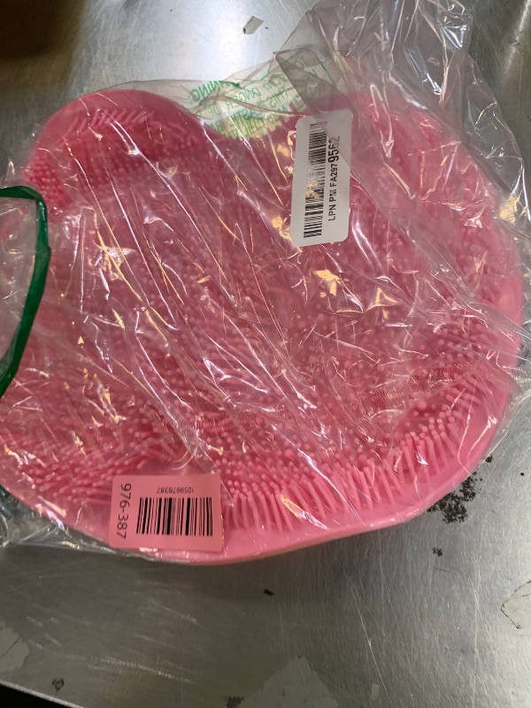 Photo 1 of MOONFLY Shower and Bathtub Mat,40x16 Inches,Extra Long Non Slip Mats with Suction Cups and Drain Holes, Machine Washable and Anti Slip Bathmats, Bathroom Mats for Tub Nonslip (Clear Pink)