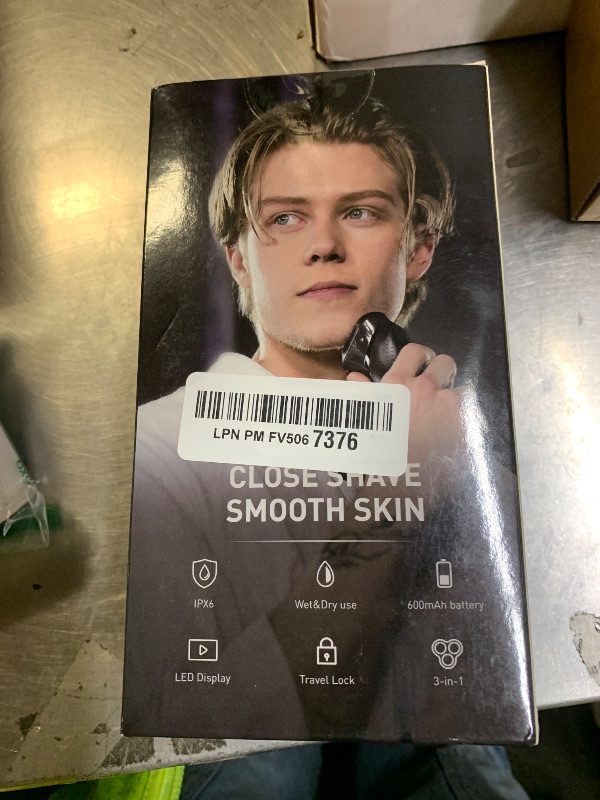 Photo 1 of rategist Cordless Electric Razor for Men: 3-in-1 Electric Shavers for Men - IPX7 Waterproof & Precision Blades - Turbo Speed Travel Kit for Beard Nose Sideburns