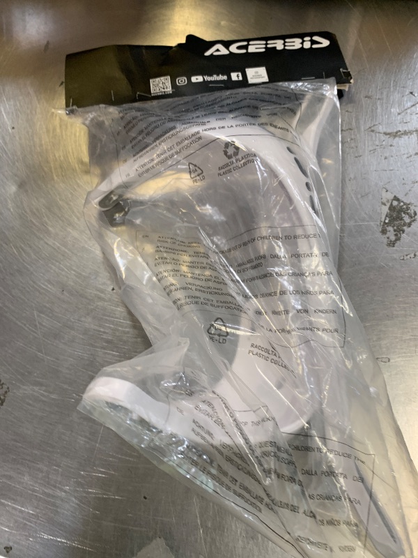 Photo 1 of Acerbis HGRD RALLY PRO WHT-PLST-ST Hand Deflectors Rally Pro Handguard WHT- 2041720002/12549706