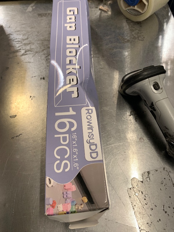 Photo 1 of RowinsyDD 16 Pack Toy Blocker for Furniture, Clear Under Couch Blocker, Stop Things Going Under Sofa or Bed, 16" L x 1.6" H, Adjustable Gap Bumper for Furniture with Strong Tape