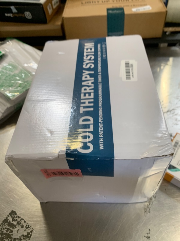 Photo 1 of Cold Therapy Machine System with Programmable Timer, Ice Machine for Shoulder After Surgery Recovery,Large Shoulder Compression Pad,Wearable,Quiet Pump,Strong Cryotherapy Pain Relief and Treatment