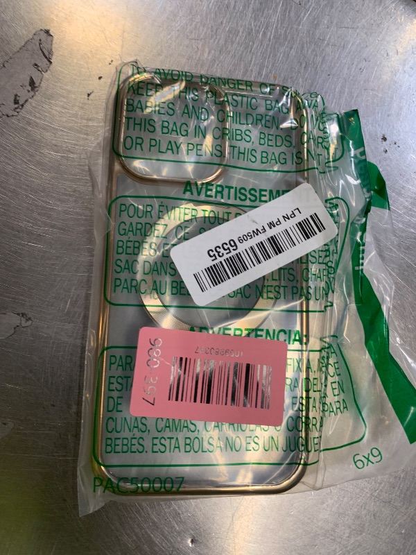 Photo 1 of [CD Loop Compatible with MagSafe Invisible Ring Stand]Magnetic for iPhone 14 Pro Max Case, [Electroplated Bumper Non-Yellowing][Look as Bare iPhone]Slim Clear Case with Holder for Women Men Girls