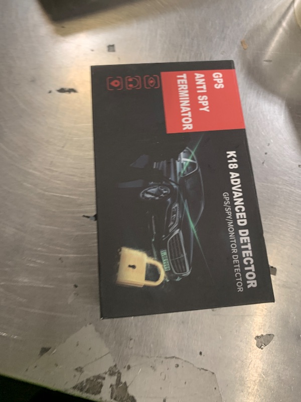 Photo 1 of Hidden Camera Detectors, Anti Spy Camera Finder, GPS Tracker Detector, Hidden Devices Detector for Airbnb, Hotels, Bathroom, Home, Office (Black)