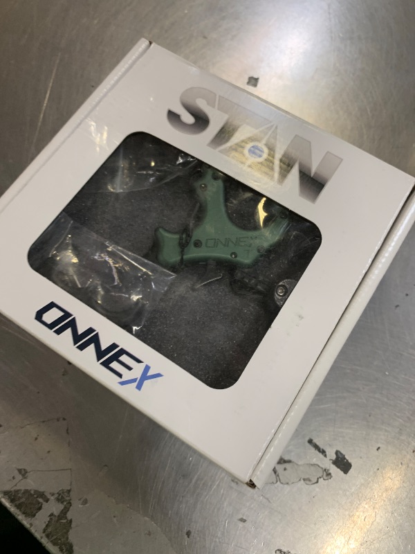 Photo 1 of Stan OnneX Thumb Archery Release – Modular Trigger Release with Zero Travel, Adjustable Tension, 3 & 4 Finger Options, Open Hook, Trainer Lock, Sage, L