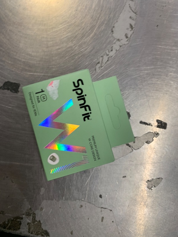 Photo 1 of SpinFit W1 for IEM - M - Patented Medical-Grade Silicone Ear Tips, Double W-Shaped Tube Core, More Stability