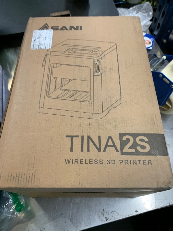 Photo 1 of Fully Assembled Mini 3D Printer for Kids and Beginners - Complete Starter Kit with Auto Leveling 3D Printing Machine, 10M PLA Filament, and SD Card - WiFi 3D Home Printer for MAC Windows Linux (Green)