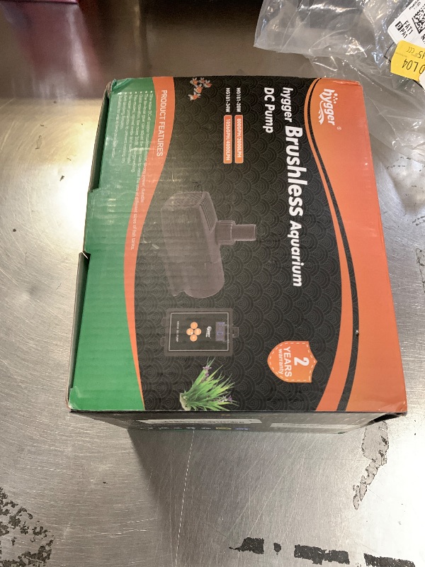 Photo 1 of hygger 24V DC Adjustable Aquarium Water Pump & Wavemaker,30dB Quiet Return Pump,10-Speed Flow Control, Dry Run Anti-Block Protection for Freshwater Saltwater Ponds Fountains (28W, 800GPH/3000LPH)