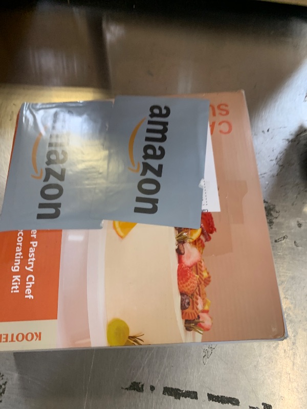 Photo 1 of Kootek 71PCs Cake Decorating Kit, Baking Supplies Tools - Includes Cake Stand Turntable, 12 Icing Piping Tips Set, 2 Frosting Spatulas, 3 Scrapers, 50+2 Piping Bags, Coupler, Video Tutorial, Booklet