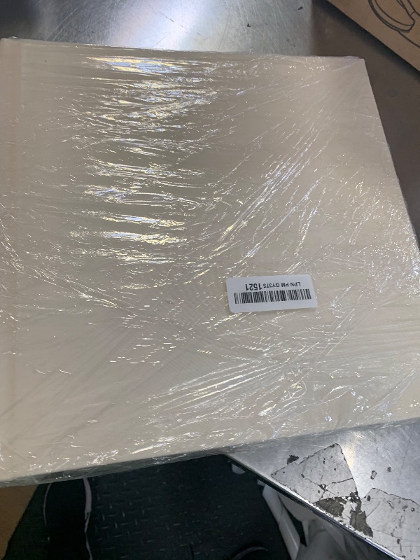 Photo 1 of Vienrose Scrapbook Album, 12"x12" DIY Scrapbook Photo Album Linen Cover Kraft Paper with 20 Sheets 40 Pages, Scrapbooking Supplies for Wedding, Anniversary, Family, Valentine Gift, Beige