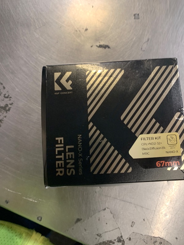 Photo 1 of K&F CONCEPT 67mm Magnetic 1s Swap 5-Pack: CPL + VND2-32 + Black Diffusion 1/4 + Magnetic Basic Ring + Lens Cap Kit with Storage Case, 28 Multi-Layer Coating for Camera Lens (Nano-X Series)