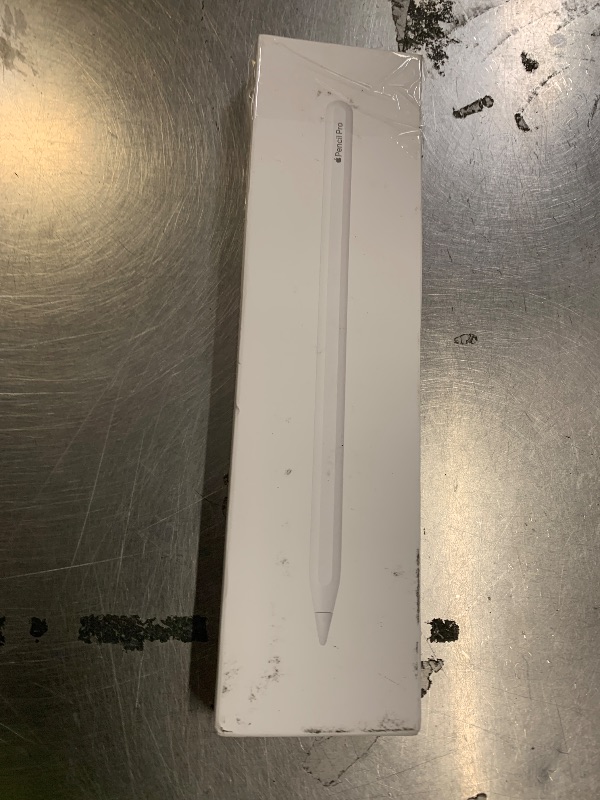 Photo 1 of Apple Pencil Pro: Latest Model - Device Compatibility Check Required - Pixel-Perfect Precision, Tilt and Pressure Sensitivity, Perfect for Note-Taking, Drawing, and Art. Charges and Pairs Magnetically