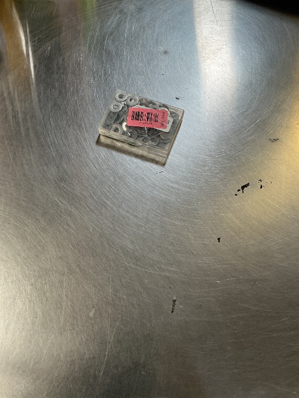 Photo 1 of 100 PCS 1/4" Stainless Flat Washer, 3/4" Outer Diameter, 304 Stainless Steel Metal Washer for Screws and Bolts