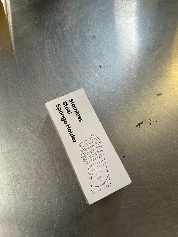 Photo 1 of [Slim & Space-saving] Sponge Holder for Kitchen Sink, Sponge Caddy for Scrub Daddy / Scrub Mommy Smiley Face, Sink Organizer Accessories for Dish Brush, Scrubber -with 2 Suction Cups & 1 Adhesive Hook