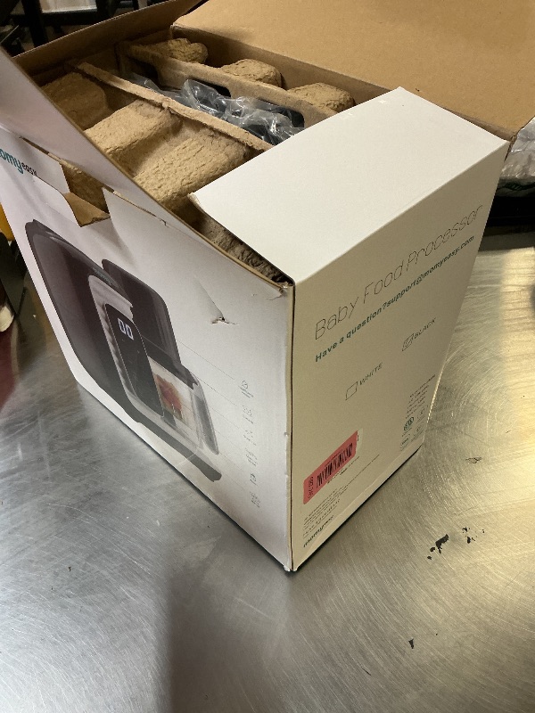 Photo 1 of MOMYEASY Baby Food Maker, Multifunction Processor Chopper Grinder, Baby Food Steamer and Puree Blender in-One, with Bottle Warmer, Auto Cooking & Grinding with Touch Control Panel