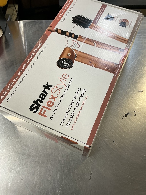 Photo 1 of Shark FlexStyle® (Special Edition) | Air Styling & Drying System | Powerful Hair Dryer Brush & Multi-Styler | Auto-Wrap Curlers, Oval Brush, Concentrator, & Storage Bag Included | Copper | HD433CP