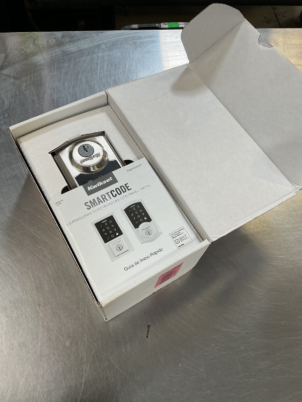 Photo 1 of Kwikset SmartCode 270 Keyless Entry Electronic Touchpad Deadbolt Door Lock with Auto-Lock, Custom User Codes, Advanced Security in Venetian Bronze Traditional