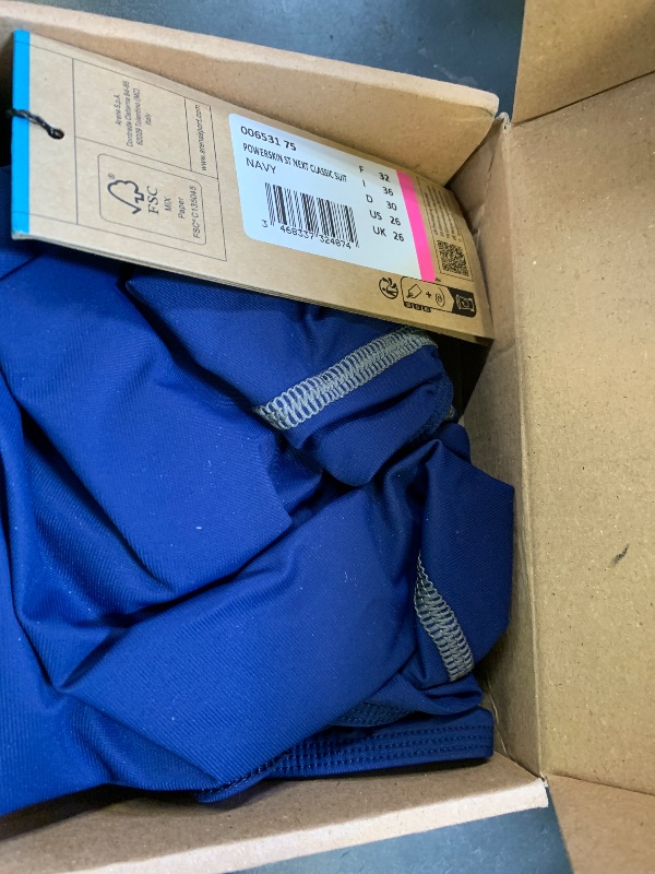 Photo 1 of ARENA Powerskin ST Next Classic Women's Competition Racing Swimsuit Compressive One Piece Ladies Athletic Tech Suit, Navy, Size 26