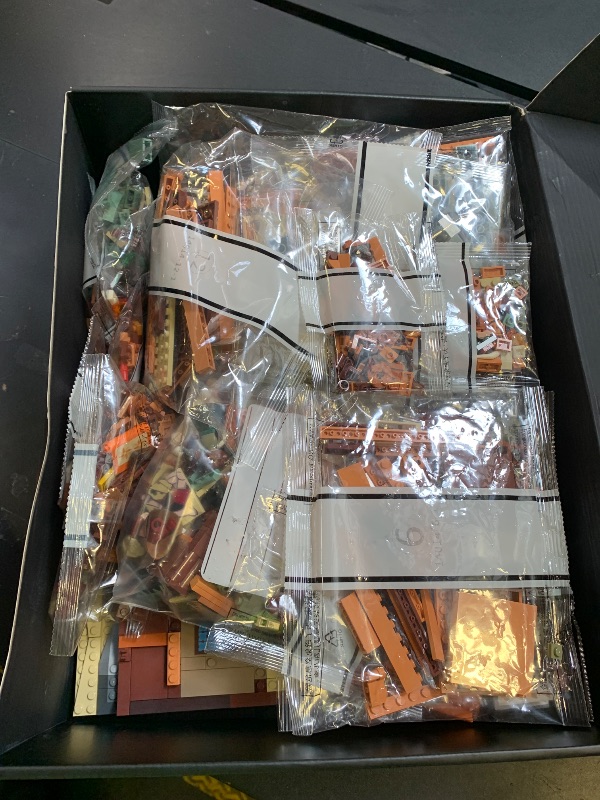 Photo 1 of Lumibricks Western-Inn Lighting-Building-Bricks Set - 2682 Pcs The Old West Inn Light Construction Hotel Building Model Set for Adults and West Lovers