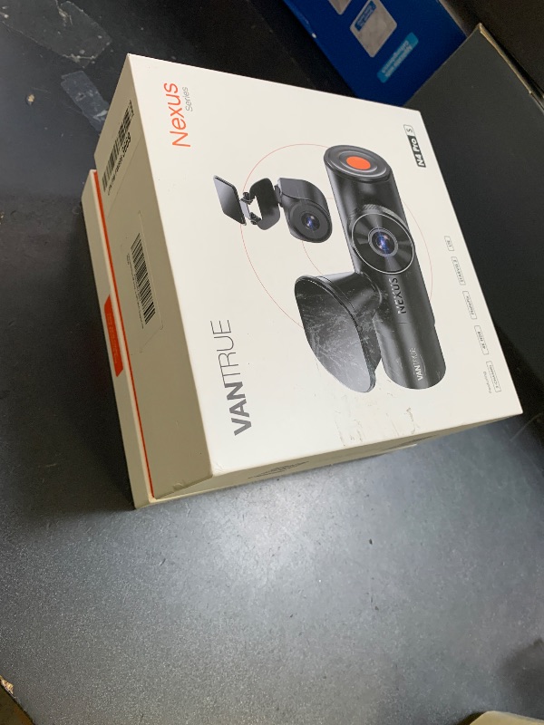 Photo 1 of Vantrue N4 Pro S 4K 3 Channel Dash Cam w/Triple STARVIS 2, 4K+1080P+2.5K Front Inside Rear Dash Camera, 4+2.5K Dual Channel, HDR IR Night Vision, Voice Control, Parking Mode, GPS, Wi-Fi, Support 1TB