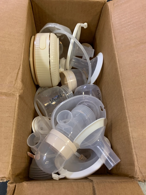 Photo 1 of NCVI 2-in-1 Electric Wearable Breast Pump, Micro-Vibration Comfort with Hospital-Grade Suction, 4 Modes & 9 Levels, 4400mAh Rechargeable, Hands-Free & Portable Breastfeeding Milk Pump