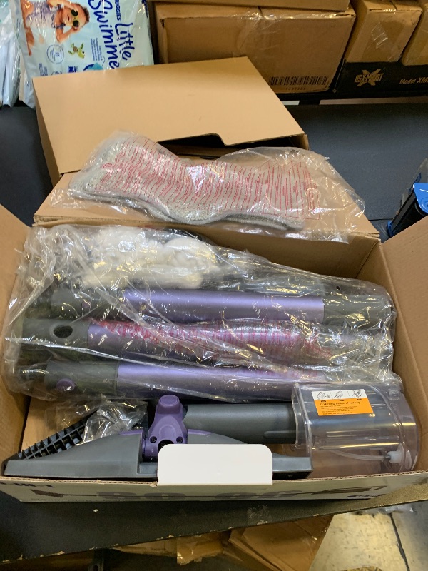 Photo 1 of Gatlei Steam Mop, Steam Cleaner with 400ML Water Tank, 2 Washable Pads, 23FT Power Cable floor steamer, Detachable Steam Mops for sealed Hard Floors, Marble, Stone, Hardwood (Lavender)