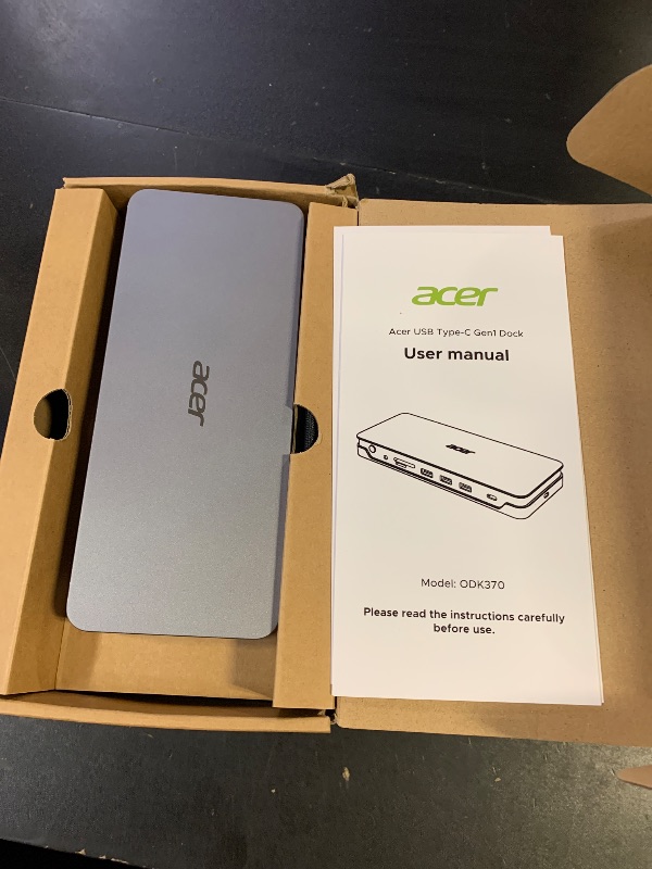 Photo 1 of Acer Premium 13-in-1 Docking Station with 110W PD & Triple Monitor Support | Dual 4K HDMI and DP,5Gbps USB A/C,Gigabit Ethernet,Security Lock | Laptop Docking Station for Windows/Dell/HP/Lenovo/Asus