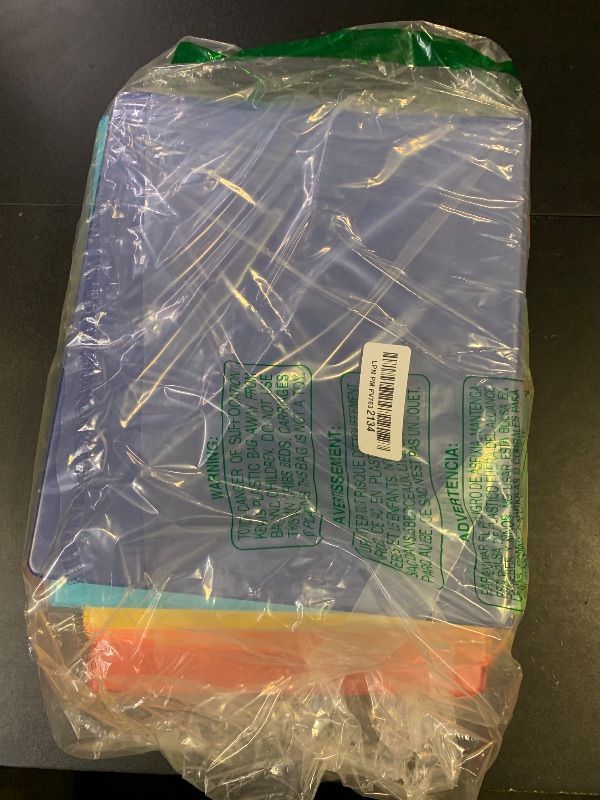 Photo 1 of 0.5-inch 3-Ring Binder with 2 Interior Pockets, 0.5'' Basic Binders Holds US Letter Size 8.5'' x 11''for Office/Home/Back to School, 6 Pack (Assorted 6 Colors)