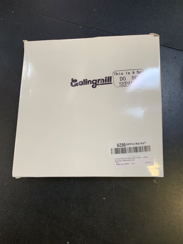 Photo 1 of 12 Pack Wooden Sand Dollars Table Decoration DIY Summer Beach Sand Dollar Room Coastal Wall Centerpieces Farmhouse Decoration for Home Office Bedroom Table Shelf Desk