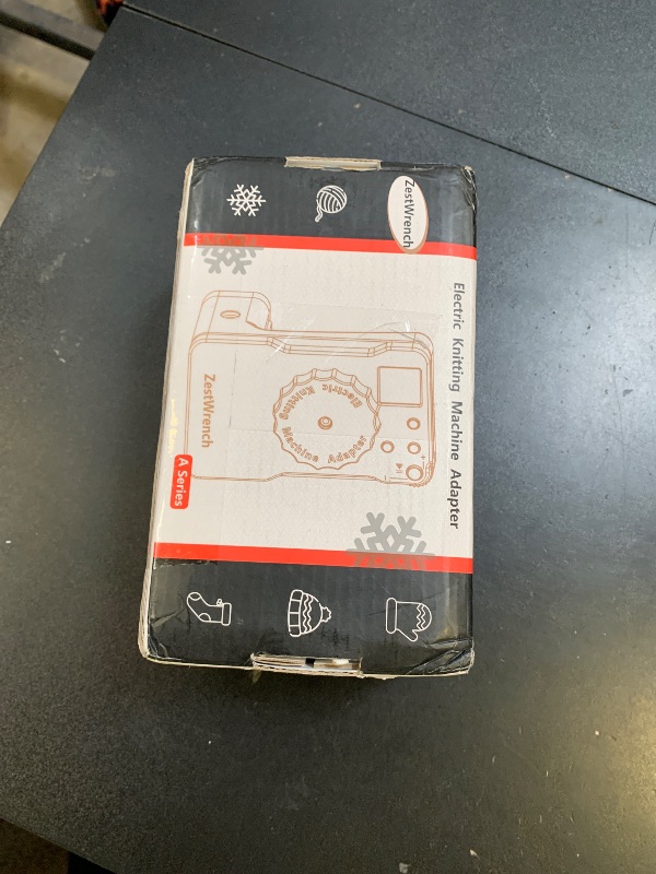 Photo 1 of [2025 Upgrade] ZestWrench Electric Knitting Machine Adapter for addi Express King Size Knitting Machine 46 Needles,addi Knitting Machine Automatic Accessories?LCD Panel & Row Counter