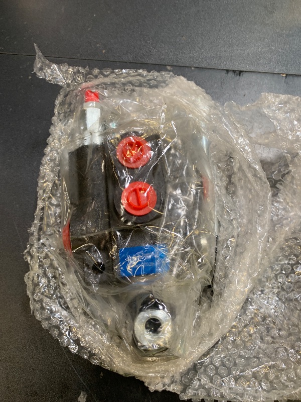 Photo 1 of 1 Spool 21GPM 3600PSI Hydraulic Directional Control Valve, SAE Ports Double Acting Valve for Small Tractors,